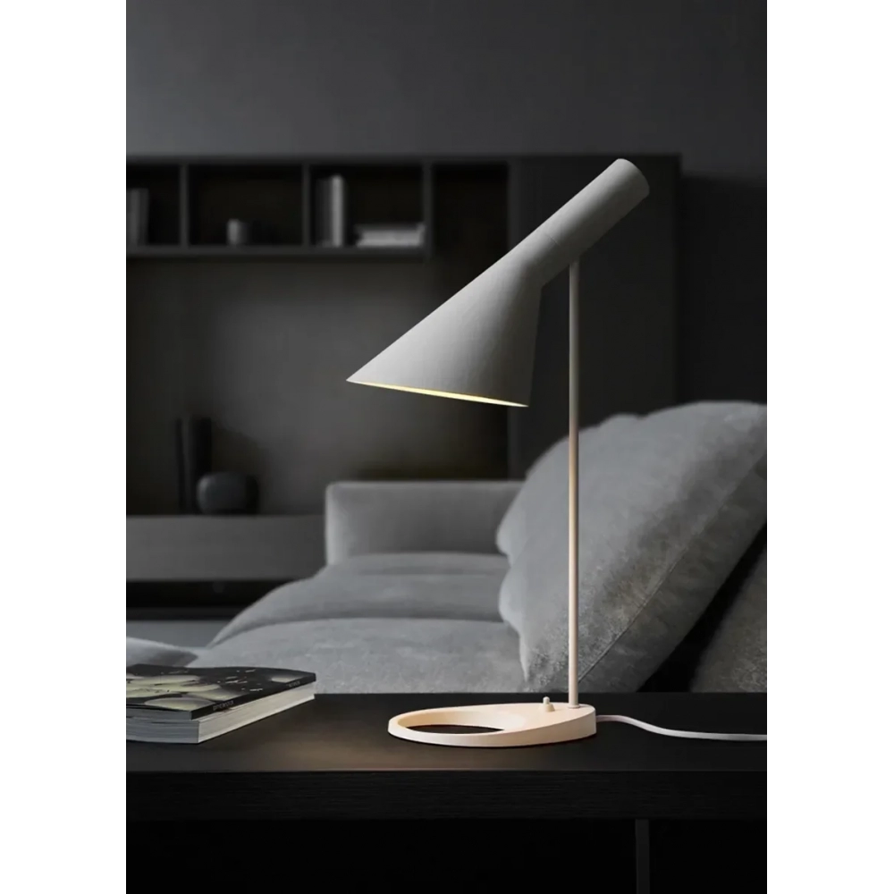 Modern LED Corner Floor Lamp Black White Lights Designer Arne Jacobsen Study Living Room Bedroom Stand Decoration Home Lighting