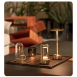 Rechargeable Cross Table Lamp 2000 Mah Desktop Night Light Touch Atmosphere Light USB Camping Light Outdoor Home