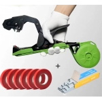 New Tying Machine Plant Garden Plant Tapetool Tapener +5 Rolls Tape Set for Vegetable Grape Tomato Cucumber Pepper Flower